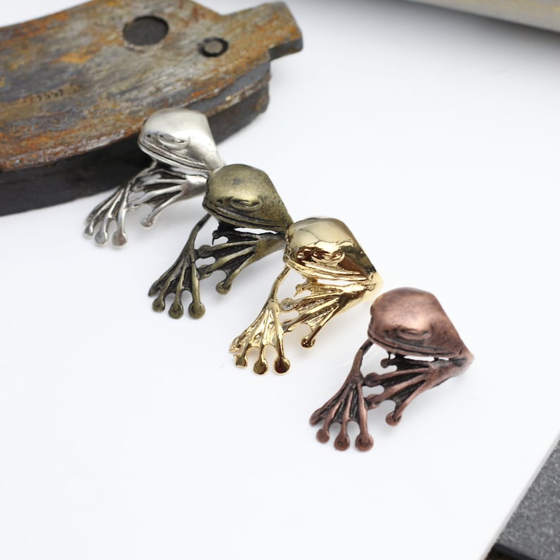 Frog Leg Rings Adjustable Frog Ring, Animal Ring, Frog Prince Ring, Silver Frog Prince ...