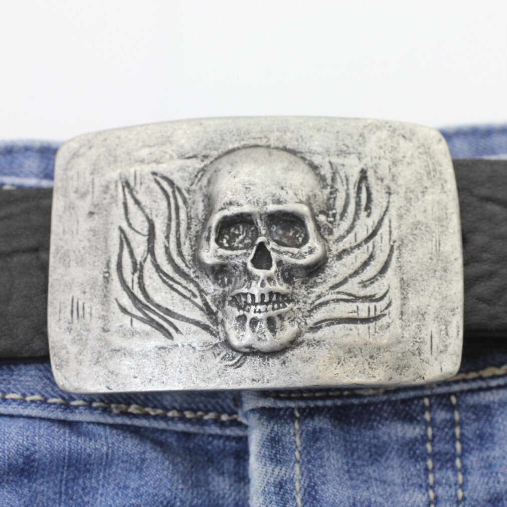 Skull Belt Buckle, Unique Design Belt Buckle, Satanic Belt Buckle