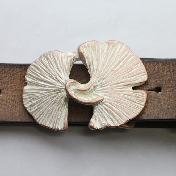 Adjustable and Interchangeable, Symbolic Ginkgo Leaf Belt  display picture 1