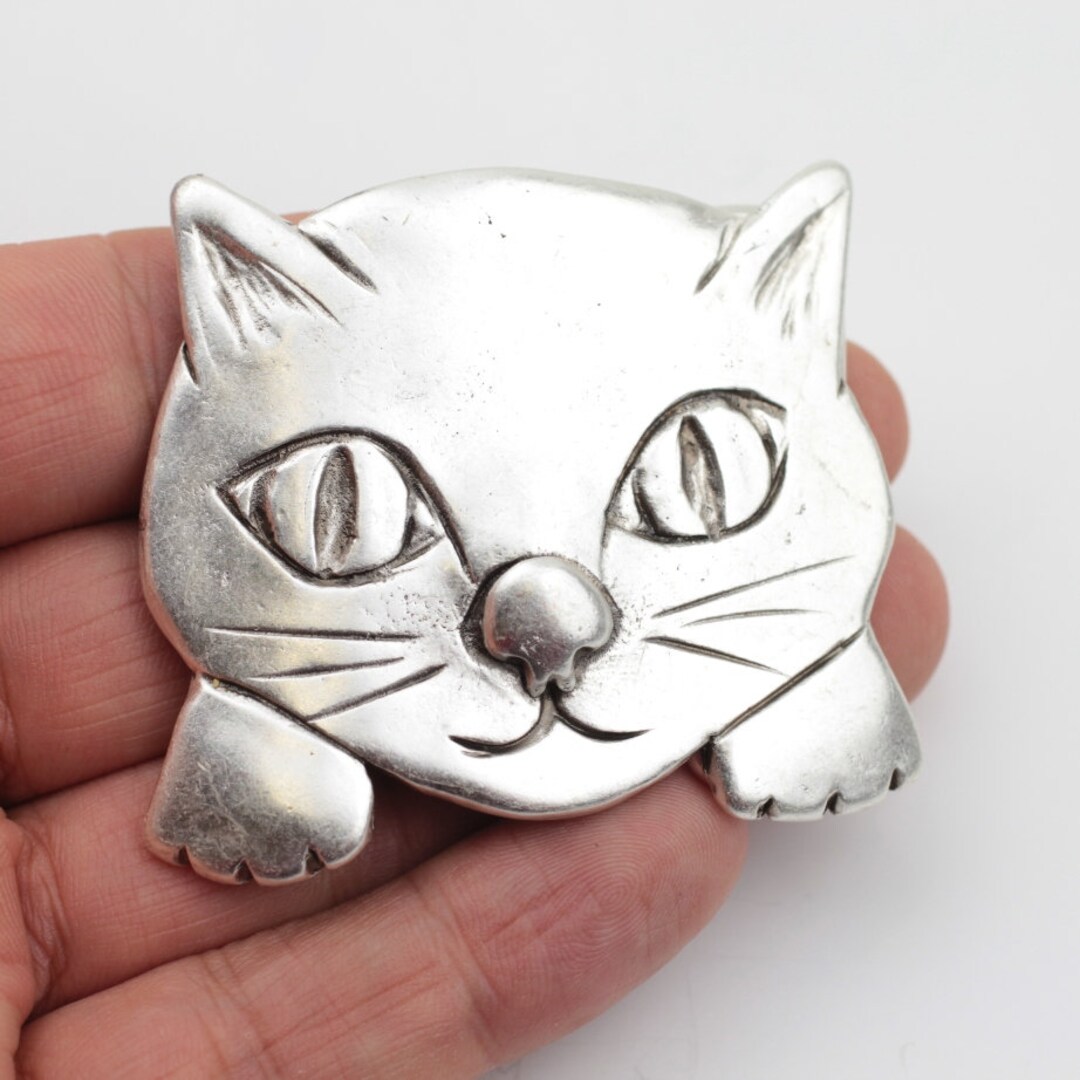 子猫ベルトバックル、猫ベルトバックル、動物ベルトバックル、猫ベルト
