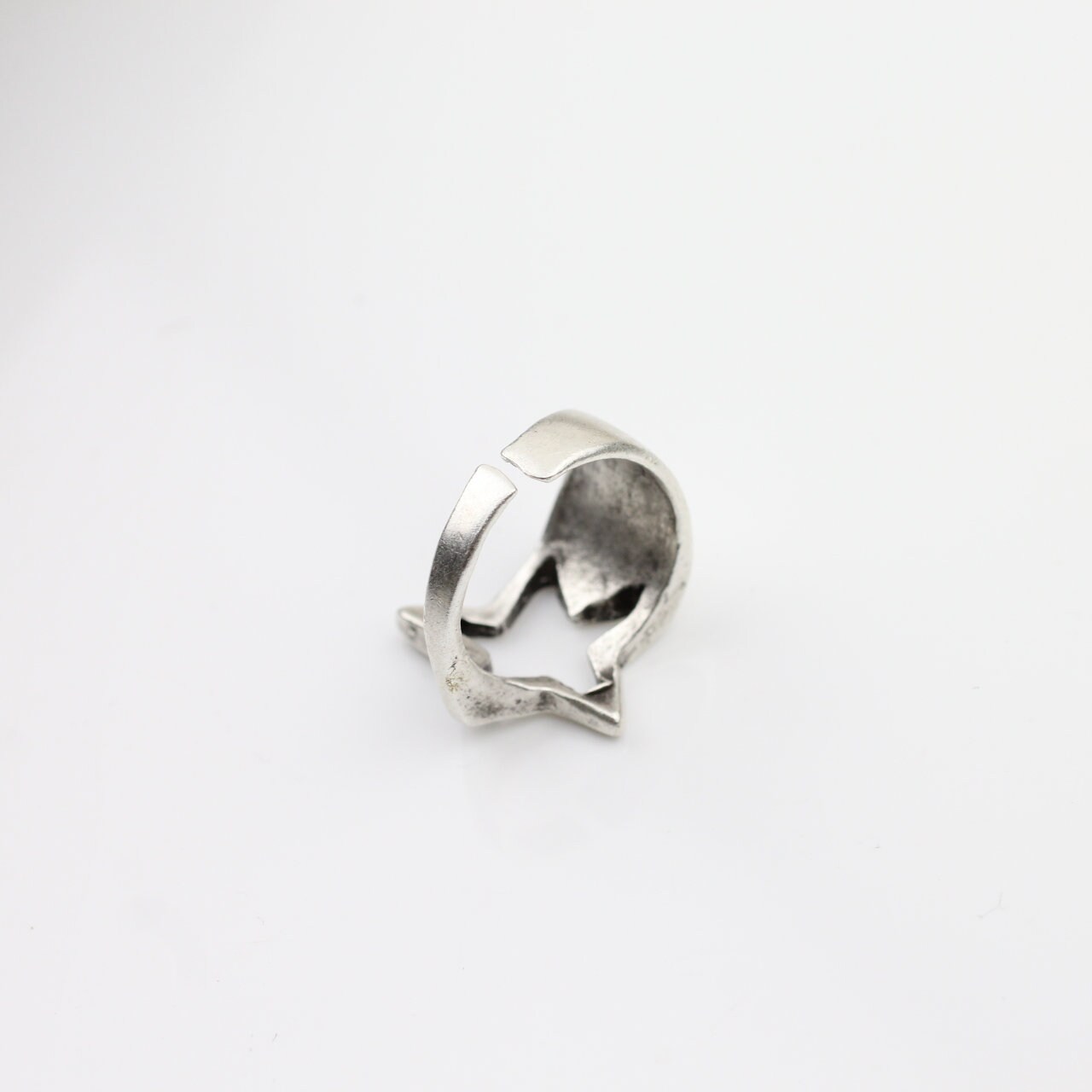 Unisex Star Ring, Silver Star Ring, Statement Star Ring Unisex Star Ring, Silver Star Ring, Statement Star Ring