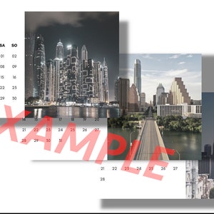 Calendar 2022 German 12 months plain skyline