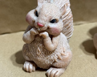 Handmade Squirrel Soy Wax Candle | Vegan Home Decor