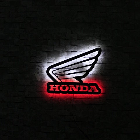 Honda Honda Led Sign Neon Sign Honda Lighted Wall Decor Etsy Polska