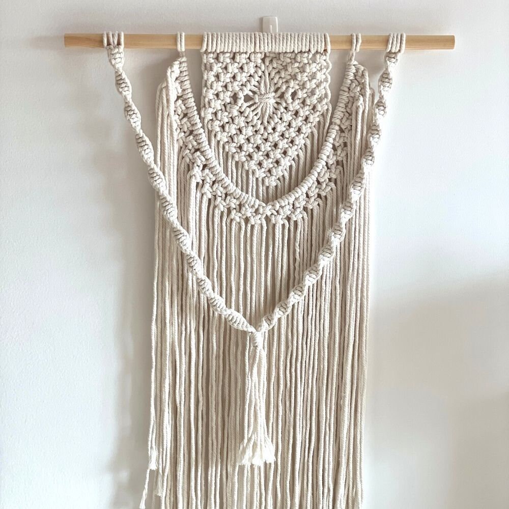 Décoration en Macramé avec Tresse
