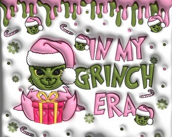 Gobelet gonflé Grinch Era image numérique