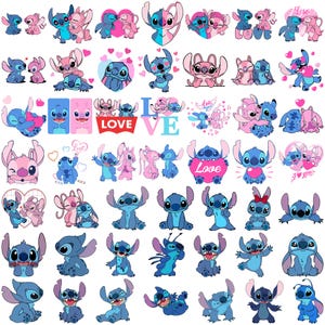 1000+ stitch files, stitch svg, stitch bundle, stitch png, stitch clipart, lilo and stitch svg, cricut svg, silhouette svg, stitch layered image 2