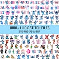 1000+ stitch files, stitch svg, stitch bundle, stitch png, stitch clipart, lilo and stitch svg, cricut svg, silhouette svg, stitch layered