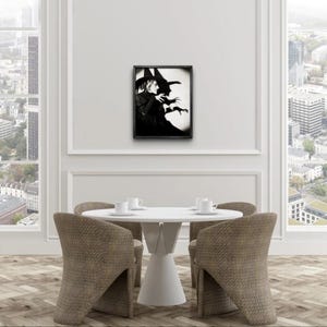 Wicked Witch of the West from Wizard of Oz Movie; Famous Vintage Photo of Actress Margaret Hamilton; Scary Scariest Poster Print Halloween
