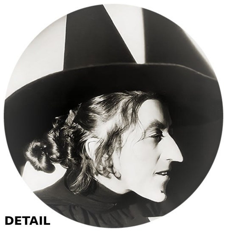 Wicked Witch of the West from Wizard of Oz Movie; Famous Vintage Photo of Actress Margaret Hamilton; Scary Scariest Poster Print Halloween