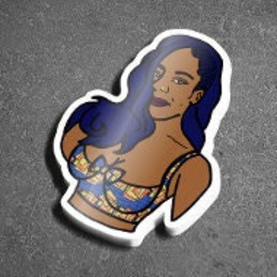Black Girl Magic Smile Melanin African Ankara Print Laptop Sticker  