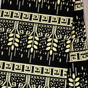 Schwarz und Creme Ankara | Schwarz-Weiß-Afrikanisches Material Geometrischer Stoff, Cartoon-Blumenstoff Ankara Print Fabric