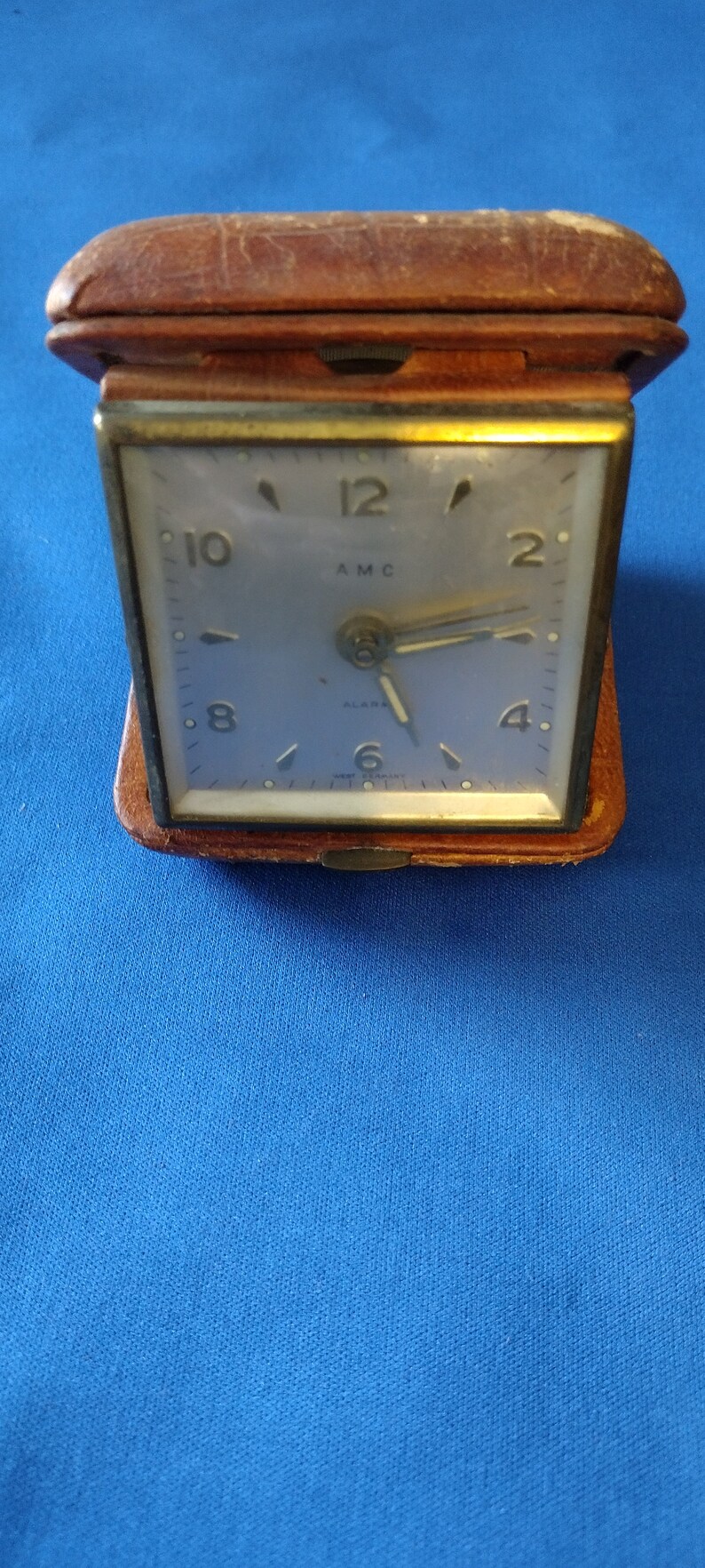 AMC Alarm Clock West Germany Antique Clock German Clock Etsy