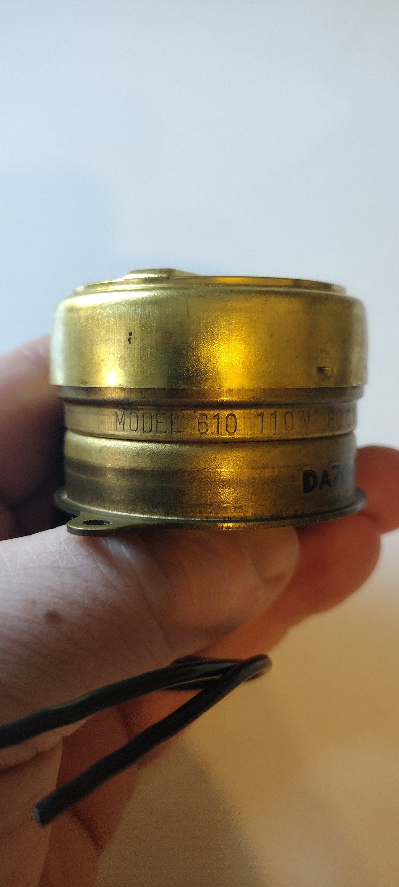 Synchron Clock Motor Model 610, 110vac, 2 Rpm, Antique Clock Motor - Etsy