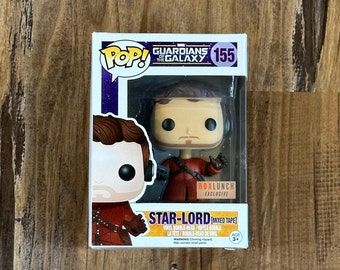 Funko POP! Guardians of the Galaxy #155 Star-Lord Mixed Tape Box Lunch Exclusive