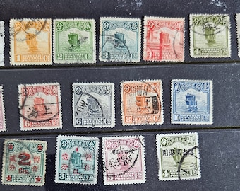 Vintage China stamps pre 1949