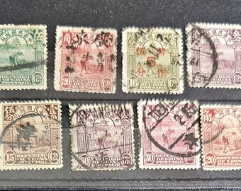 昔の切手 年賀切手 昭和64年(1989) お年玉切手シート : yuuhiflower