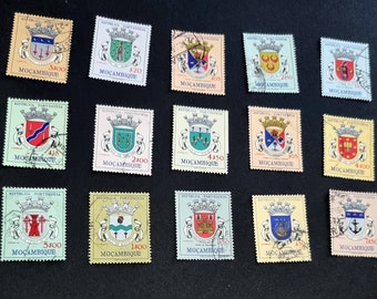 Portugiesische Mosambik vintage Briefmarken