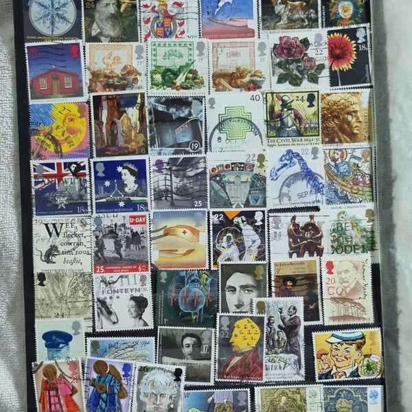 Great Britain Commemorative - Large 100/200/300 Stamps all different