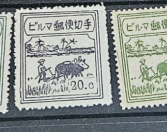 ビルマとミャンマーの切手 - 使用済み＆台紙なし - 50～200種類 - 収集