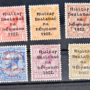 Vintage Ireland stamps