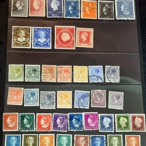 Netherlands stamps 50/100