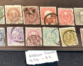 Vintage Imperial Japan stamps rare sets