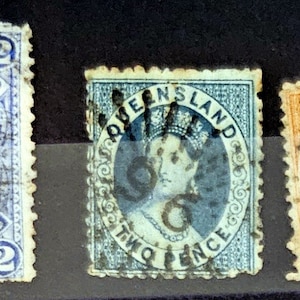 Vintage Australia states stamps