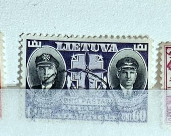 79699D外国切手 中央リトアニア発行建築物6種揃ヒンジ跡有1920-1発行 ヴィンテージから現代までのリトアニア切手 - Etsy 日本