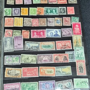 New Zealand stamps - Beautiful Vintage to Modern all different