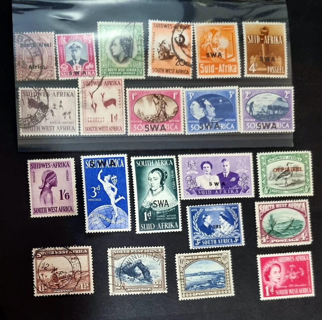 South West Africa Vintage Stamps - Etsy