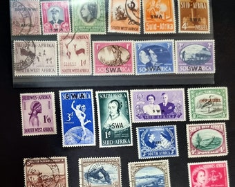 South West Africa Vintage stamps