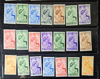 1948 King George VI Royal Silver Wedding Omnibus stamps 50+