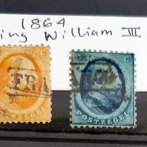Vintage stamps of Netherlands