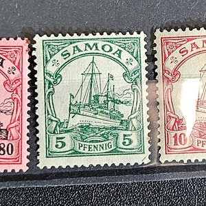 German Colonies Vintage stamps set 1