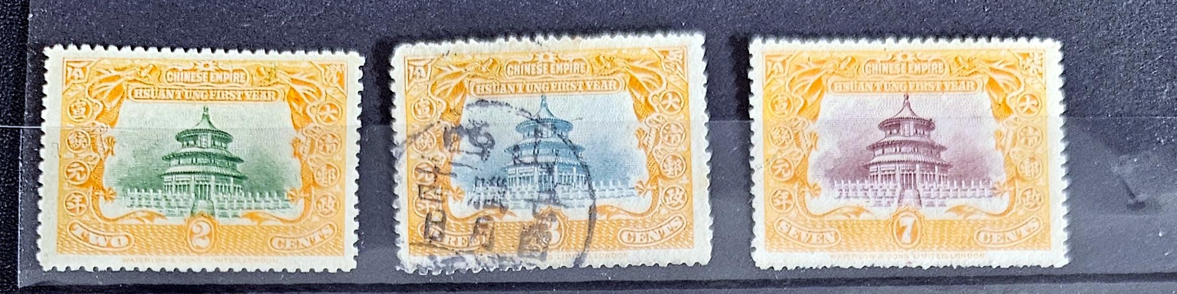 1949 年以前のヴィンテージ中国切手 - Etsy 日本