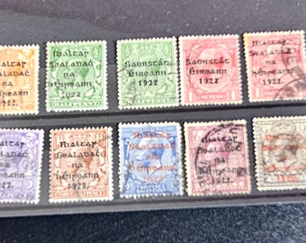 Vintage Ireland stamps