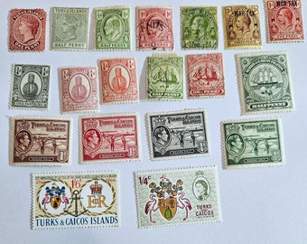 Britische Commonwealth Turks & Caicos Briefmarken