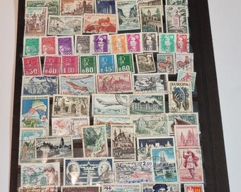 France Stamps - 50/100/200 Stamps all different