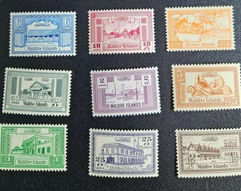 Maldives - Lot De 25 Timbres Divers - Collection Philatélie - Prophila Qualité Garantie