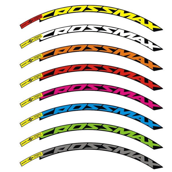 Bike Rim Stickers Etsy