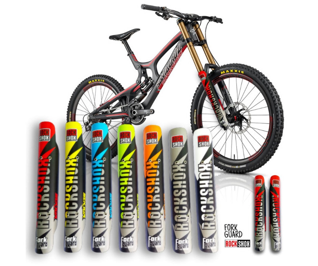 Rockshox Protezione forcella per mountain bike per la protezione della bici  MTB DOWNHILL TRAIL Fascette per cavi gratuite -  Italia