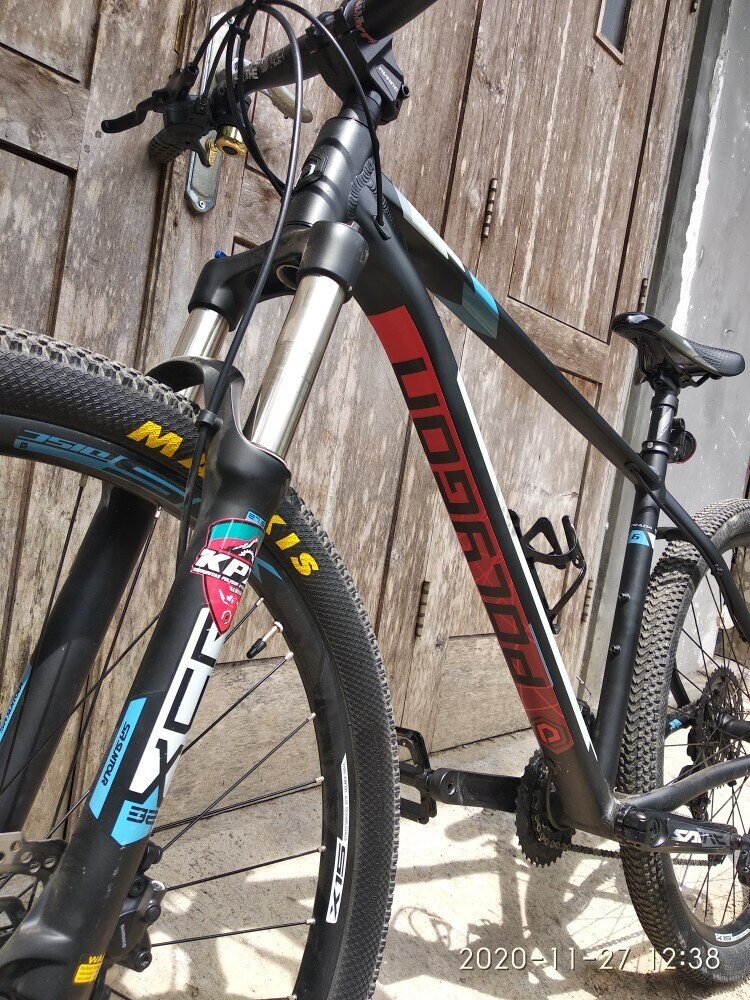 Polygon 2pcs Mountain Bike Downtube Decal Stickers High Quality Durable for Bike Frame