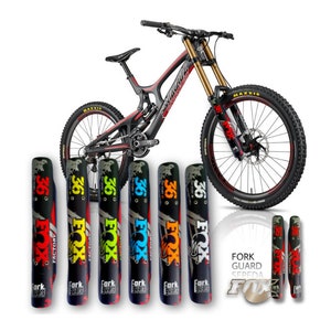 Fork Sticker for 2021 FOX 40 Mountain Bike DH Bicycle Decals orange gray  grey