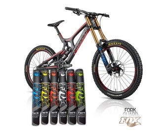 Fox • Mountainbike Gabelschutz für Fahrradschutz MTB DOWNHILL TRAIL - Free Cable Ties
