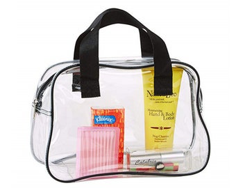 Basic Clear Work Handbag or Clear Stadium Purse (CH-301)
