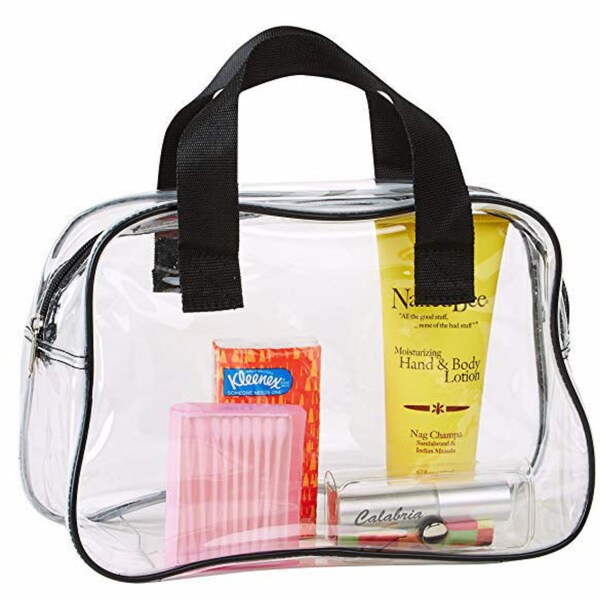 Basic Clear Work Handbag or Clear Stadium Purse (CH-301)