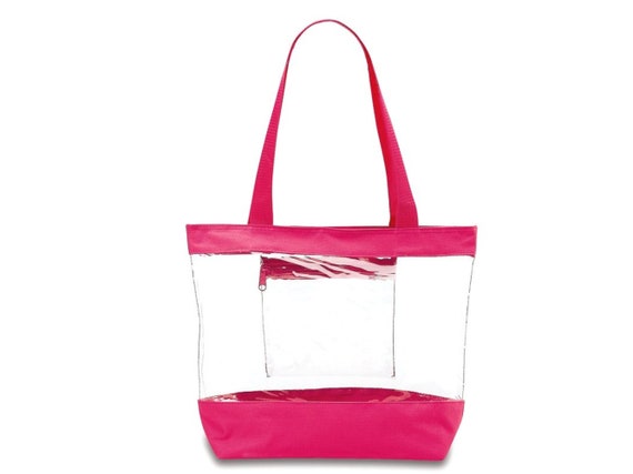 Clear Pvc Tote Bag 12x12x6