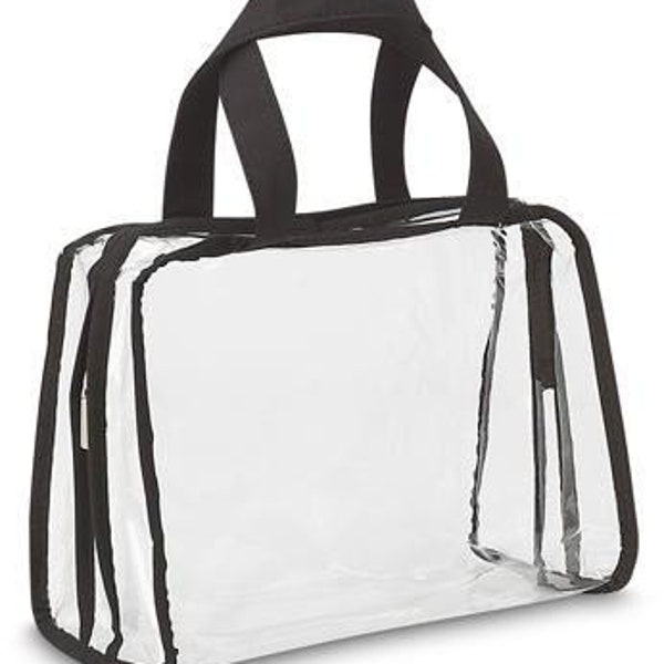 Clear Cosmetic Bag Etsy