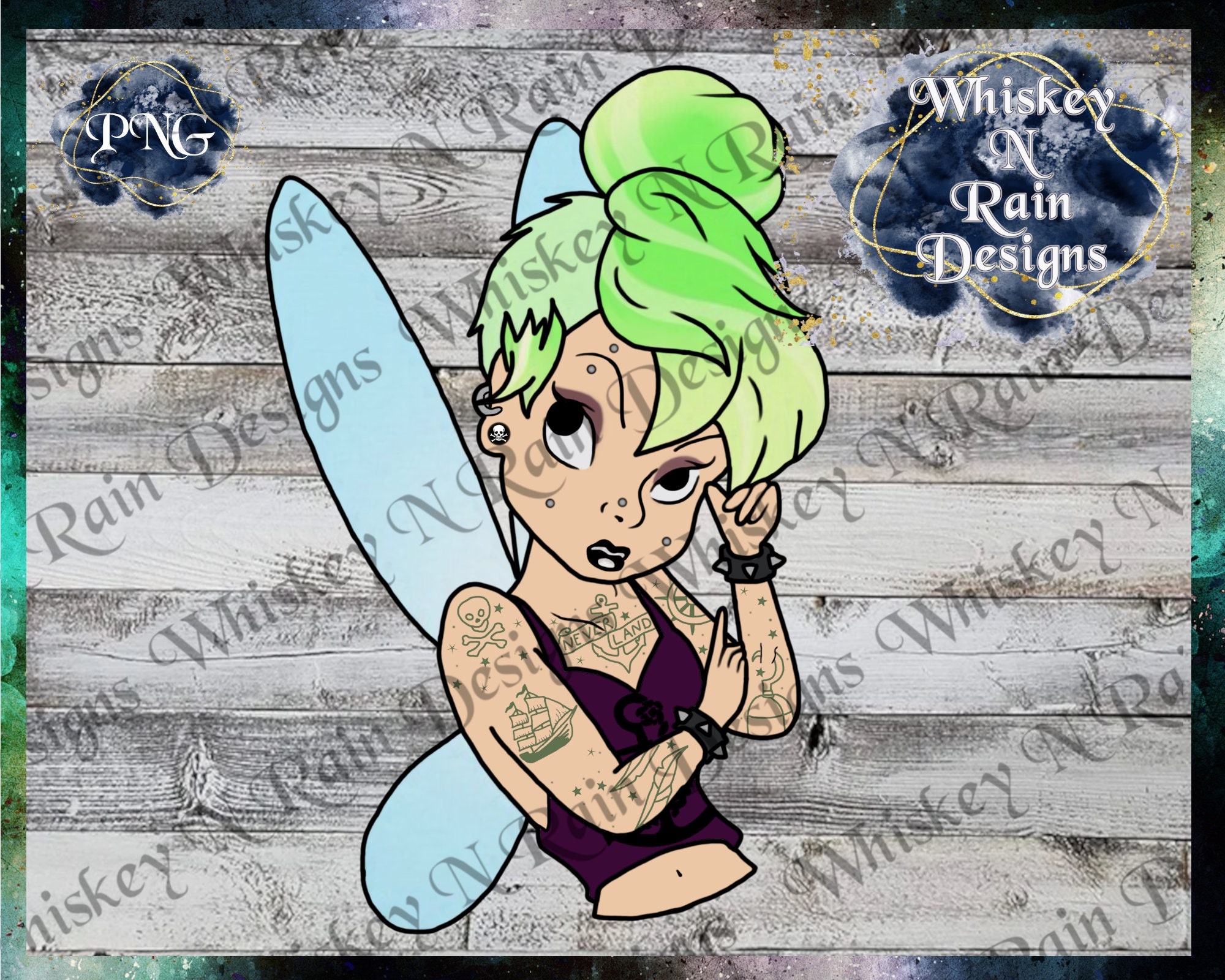 Tinkerbell piece done by Angelo Fernandes at Painted Bird Tattoo Medford  MA  rtattoo
